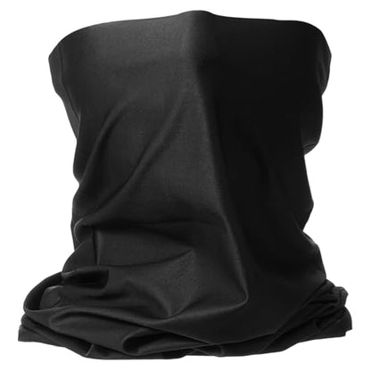 HARFINGTON Summer Cooling Neck Gaiter Sun Protection Face Mask Fishing Necks Gaiter Unisex for Cycling Outdoor Sports - color: Black