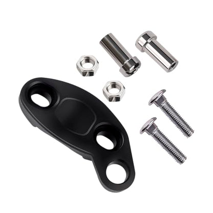 XTPTFABS 33-113 Fishing Reel Clamp with Hardware,Plug and Play | Fit for P-ENN 112H 113H 140 250 500 500S 505 Conventional Saltwater Fishing Reels,Saltwater Corrosion Resistant Plastic