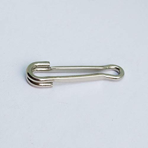 Fishing Hawaiian Snaps Swivels Sea Fish Bass Fishing Tackle Carp Fishing Equipment Pack of 100 pcs - size: 1#-0.55"/17LB