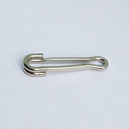 Fishing Hawaiian Snaps Swivels Sea Fish Bass Fishing Tackle Carp Fishing Equipment Pack of 100 pcs - size: 4#-0.94"/72LB