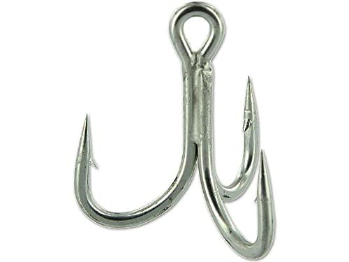 Owner Treble Hooks Stinger ST-46TN 2X Strength Silver Saltwater [Sizes 6-2/0]