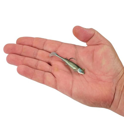 Berkley PowerBait Minnotator Fishing Soft Bait - color: HD Emerald Shiner, size: 2.5 in - 1/8 oz