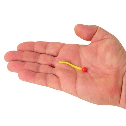 Berkley PowerBait Floating Mice Tails Fishing Soft Bait (1) - color: Fluorescent Red/Chartreuse, size: 2"