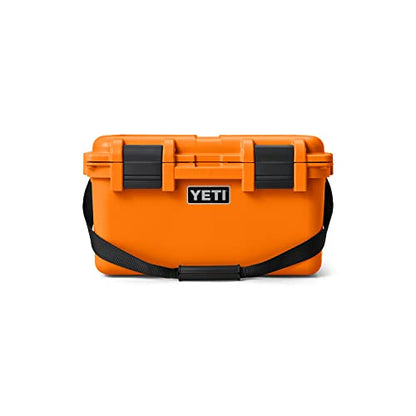 YETI LoadOut GoBox Collection, Divided Waterproof Cargo Case, Dry Box, Camera Case, Fishing Tackle Box - color: King Crab, size: GoBox 30