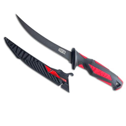 EGO Blackwater Fishing Tool Kit, Compact Pro Angler Set with 8” Aluminum Pliers, Vice Grip Tool, 7” Fillet Knife, Utility Scissors & PVC Sheath, Essential Fishing Gear for Bass, Walleye & Trout