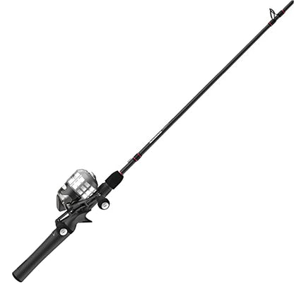 Zebco Delta Spincast Reel and Fishing Rod Combo, Instant Anti-Reverse Clutch, Changeable Right- or Left-Hand Retrieve, Pre-Spooled with Zebco Fishing Line - style: 5'6" Rod, Size 20 Reel
