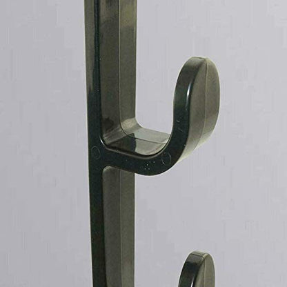 Pmsanzay Fishing Rod Wall Storage Rack, Fishing Pole Holder for Garage & Cabin & Basement, Heavy Duty - Holds up to 5 Fishing Rods