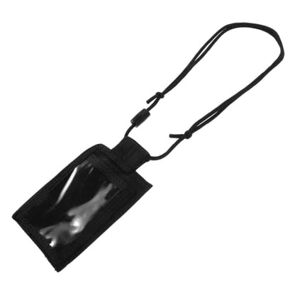 Waterproof Outdoor Id Card Holder Protecting Documents with Lanyard, Multifunctional PVC and Nylon Badge Sleeve Portable Card Holder for Long Trips and Outdoor Adventures