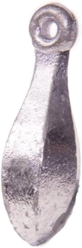 Bullet Weights Bank Sinkers | Fishing Weights | Multiple | Durable Lead Sinker for Bottom Saltwater Fishing | Ocean & Riverbank Tackle - size: 1 1/2 Ounce, 54 Each
