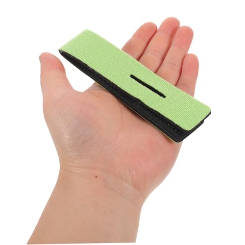 INOOMP 10pcs Fishing Rod Securing Bands, Anti-Slip Elastic Straps for Outdoor Boat Fishing Pole Holders, Green 30x250mm, Tackle Storage Fixing Accessories for Spinning and Casting Rods