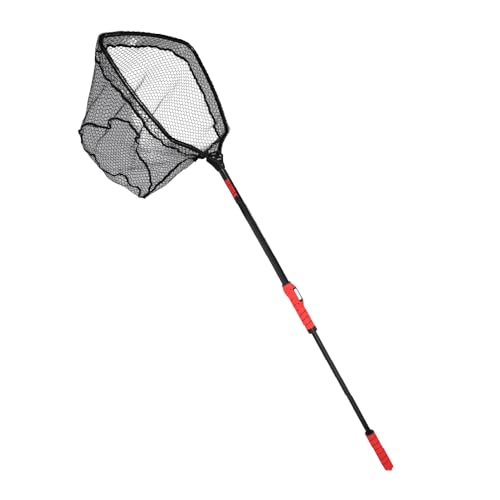 BUBBA Extendable Net with Corrosion Resistant Construction, Non-Slip Grip Handle and Carbon Fiber Shafts for Fishing, Angling, Boating and Outdoors - size: Medium