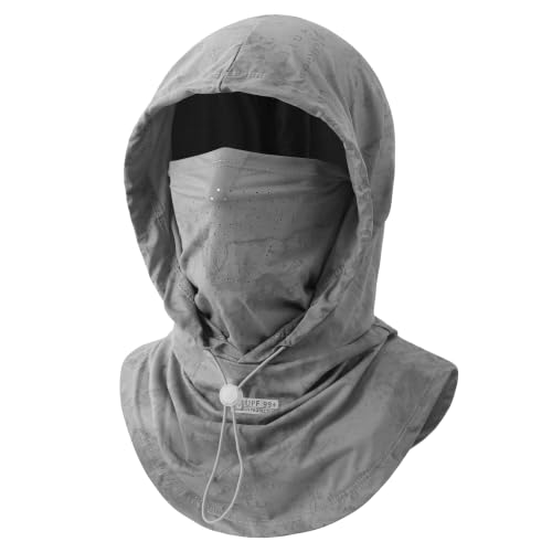 Cooling Breathable Balaclava Mask Sun UV Protection Sun Face Shield for Men Women Fishing Cycling Motorcycle Skiing Hiking - color: Dark Gray