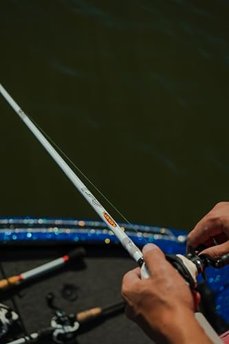 Duckett Fishing Ghost II Spinning & Casting Rods, Lightweight, Durable, and Ultra-Sensitive Performance Fishing Rod - size: 7'3" Medium Heavy Fast Casting