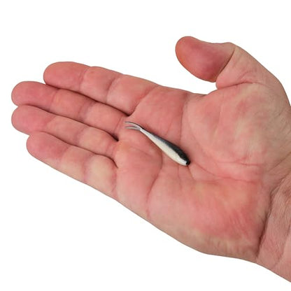 Berkley Gulp! Alive! Minnow Fishing Soft Bait - color: Black Shad, size: 2 1/2in - Pint 4x7