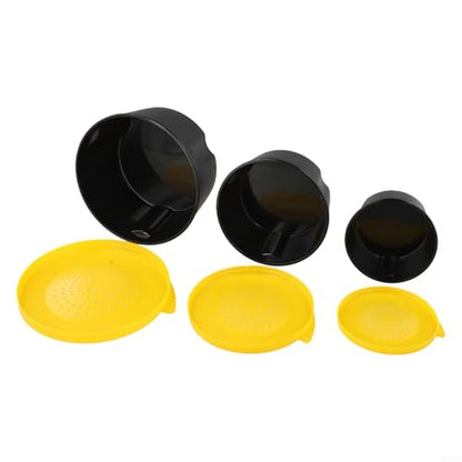 Earthworm Storage Box, With Breather Holes, For Live Bait, Portable PP Fishing Tackle Container to Keep Worms Fresh And Active, Waterproof Bait Holder, For(Yellow)