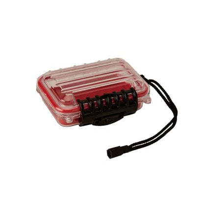 Plano Guide Series 3400 Style Polycarbonate Field Box Red/Clear, One Size - size: One Size