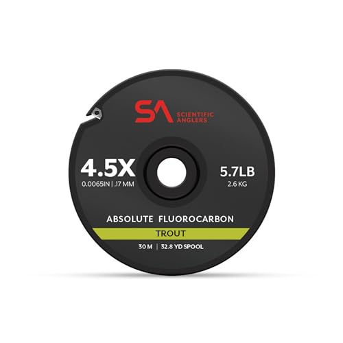 Scientific Anglers Absolute Fluorocarbon Trout Tippet - size: 4.5x, style: 30m - Absolute Fluorocarbon Trout Tippet