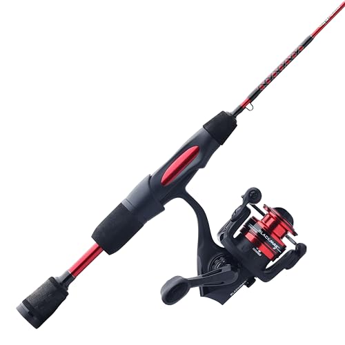 Ugly Stik Carbon Ice Spinning Rod and Reel Combo - size: 5 Size Reel - 28" - Medium Light - 1pc