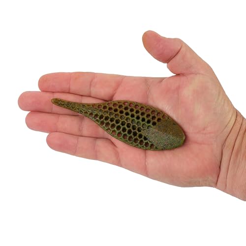 Berkley PowerBait MaxScent Flux-Gill - color: Green Pumpkin Watermelon Red, size: 5.3"