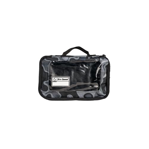 6th Sense – Bait View Fishing Tackle Bag, Clear View Soft Plastic Storage - color: Willis - Thermal Hog, size: Small