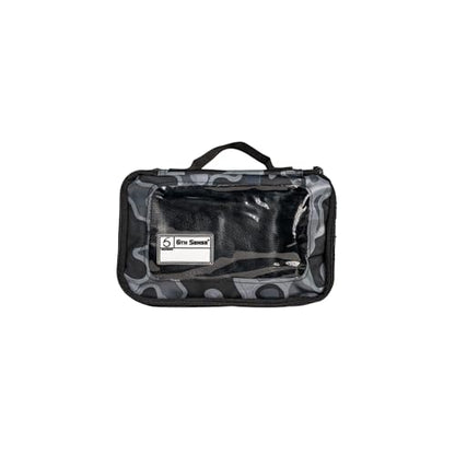 6th Sense – Bait View Fishing Tackle Bag, Clear View Soft Plastic Storage - color: Willis - Thermal Hog, size: Small