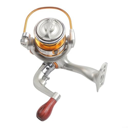 Ultra Light Casting Fishing Reel 500 Series with Metal Spool, 5.2:1 Gear Ratio and 6kg Drag for Ice Fishing, Ultralight Reel for Trout Bass