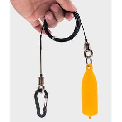 Ergonomic Handle Stainless Steel Fish Restraint Tool for Anglers with Portability Fish Retention Systems Lures Accessory Heavy Duty Fishing Stringer Design - size: 300cm