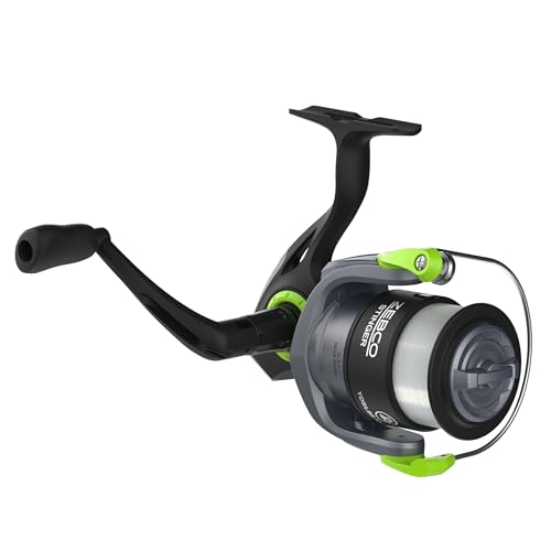Zebco Stinger Spinning Fishing Reel, 1+1 Bearings Fishing Reel - size: Size 40 Reel