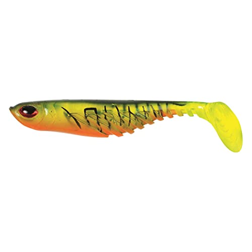 Berkley PowerBait Ripple Shad Fishing Soft Bait - color: Fire Perch, size: 3" (10 Count)