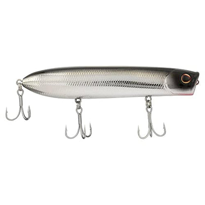 Berkley Cane Walker Saltwater Fishing Hard Bait - color: Black Chrome, size: 4 3/10in - 110 (5/7 oz)