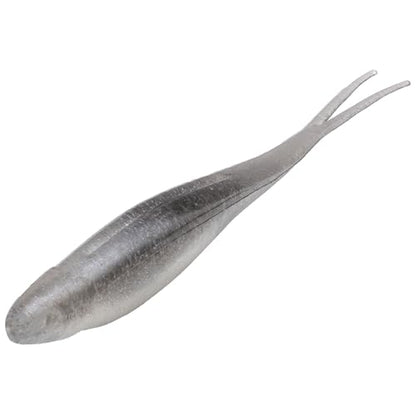 Strike King 3X Z Too Soft Jerkbait Fishing Lure, 5", Salt-Impregnated - color: Gray Glimmer Pearl Belly, size: 7"