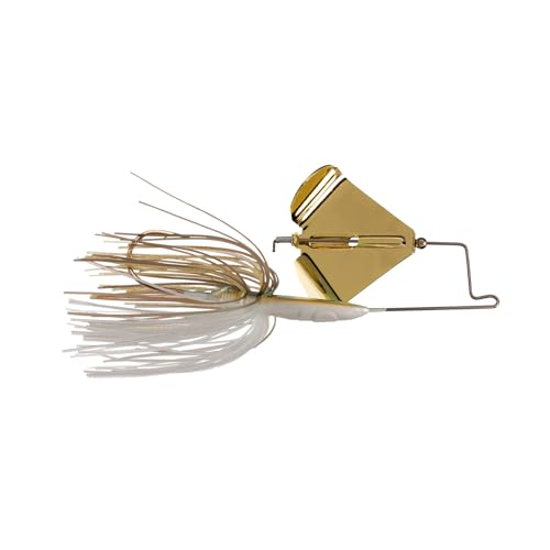 Buckeye Lures Buzzerk Fishing Buzzbait - Head-Knocking Design for Explosive Strikes Skirts & Forage-Mimicking Colors - 1/2 oz, Tennessee Shad w/Gold Blade
