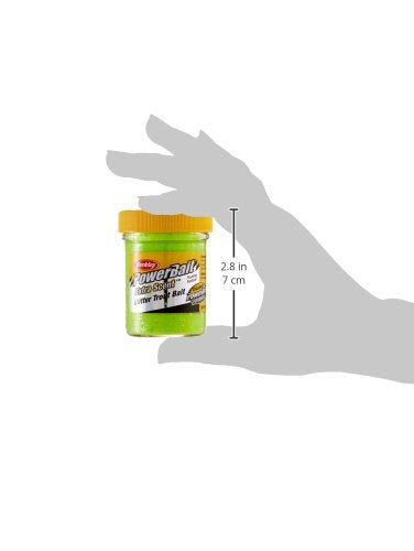 Berkley PowerBait Trout Fishing Dough Bait - color: Chartreuse