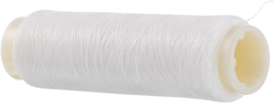 1Pc White Fishing Bait Thread,Invisible Magic Fishing Line,Stretchy Fishing Line, Fishing Thread Nylon Elastic,Clear String, Tool Accessories,Ice Line,Hunting