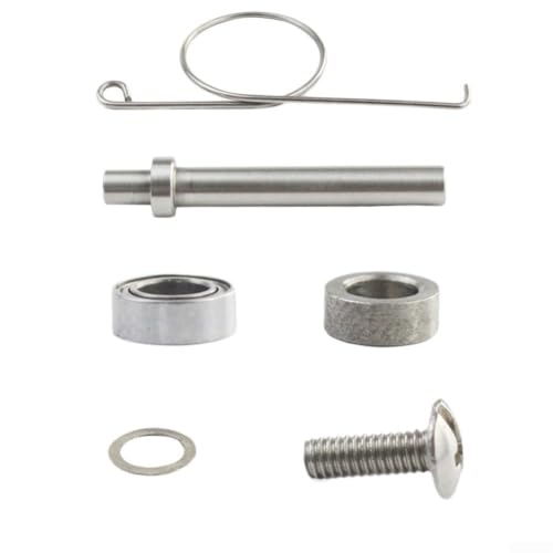 Fishing Reel Handle Knob Bearing Washer Screw Gasket Assembly Tool Parts for Freshwater Fishing Metal Shaft Repair Kit - size: 7*4*2.5