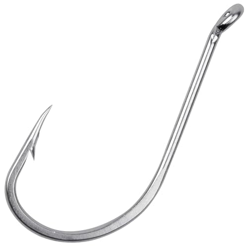 Octopus Beak Hooks, 60pcs/100pcs Stainless Steel Saltwater Fishing Hooks, Suicide Bait Jig, Big Game, Offset Circle Hooks 10 - size: 7/0 - 60pcs