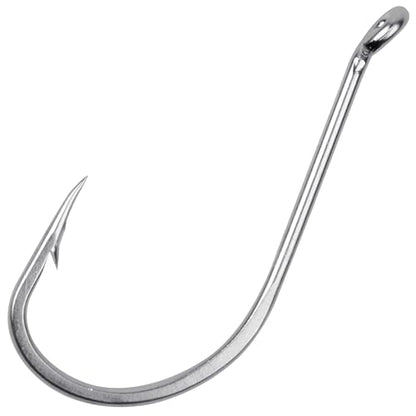 Octopus Beak Hooks, 60pcs/100pcs Stainless Steel Saltwater Fishing Hooks, Suicide Bait Jig, Big Game, Offset Circle Hooks 10 - size: 5/0 - 60pcs