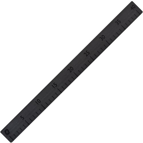 40" Fish Ruler for Boats, Laser Engraved Peel and Stick EVA Foam Fish Measuring Board, Fishing Measurement Tape for Fishing Boats, Yachts, Kayaks (Charcoal) - color: Charcoal