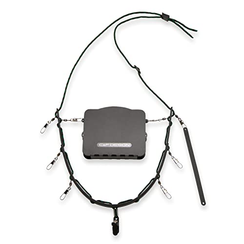 C&F Design S-LY Lanyard with Universal System Fly Patch Size: 13.0 x 8.9 x 1.1 inches (33.0 x 22.6 x 2.8 cm)