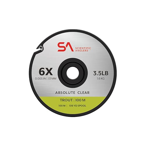 Scientific Anglers Absolute Trout Tippet - size: 6X, style: 100m