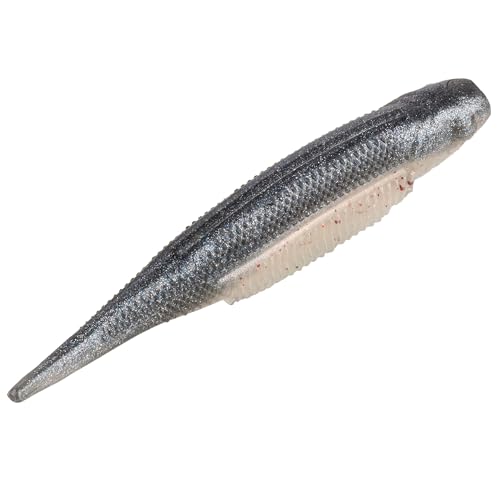 Strike King Strike King Spotlight Shim-E Minnow Fishing Lure, Soft Plastic Jerkbait, 6-Pack - color: Pro Blue Red Pearl, size: 3"