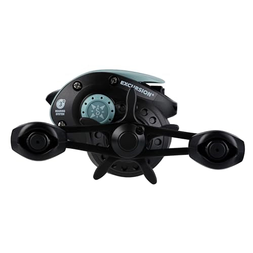 Shakespeare Excursion Low Profile Baitcast Fishing Reel - style: Left-hand