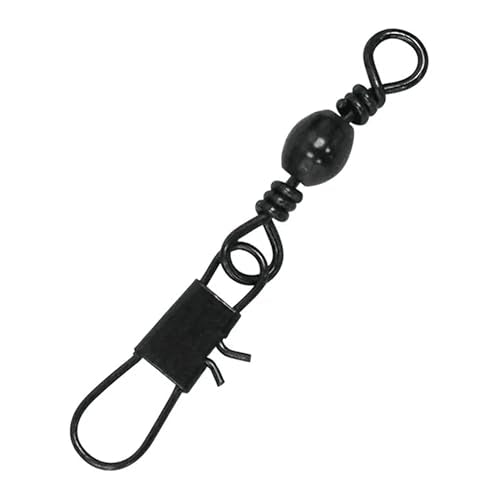 Eagle Claw Barrel Swivel W/Interlock SNAP-5