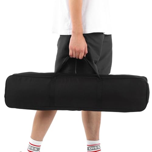 Fishing Rod Bag for 4 Rods – Large Capacity Tackle Storage Organizer with Handle and Hook, Portable Fishing Pole Carrier for Outdoor Gear