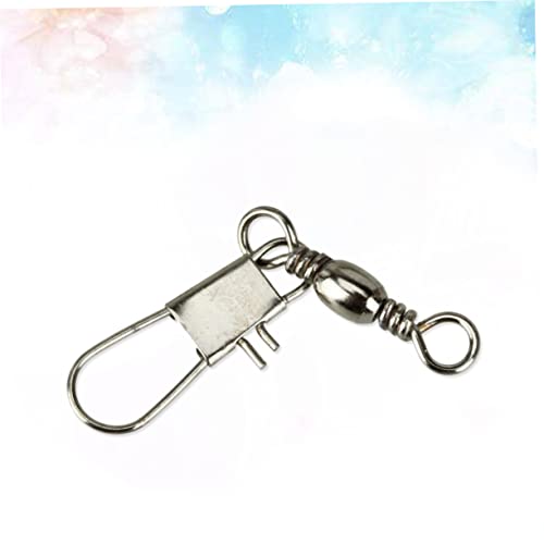 VANZACK 50pcs b Type Crank Hooks Sharpened Hooks for Tackle Offset Swivel Sinkers