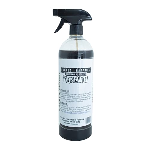 Salted Caramel Spray, Bear Attractant, 32oz Spray Bottle, G0616