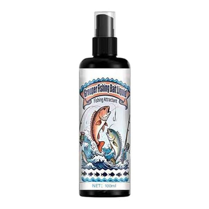 Fish Attractant | Angling Spraying Solution 100ml,Fish Attractant for Lures Baits | for Bass Catfish Trout Carp Walleye Pike Lake Pond River Reservoir Saltwater