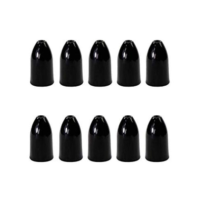 Croch 10 Pack Tungsten Fishing Weight for Bass Fishing Pitching and Flipping Sinker Size Sizes 1/8 1/4 3/8 3/16OZ - color: Black