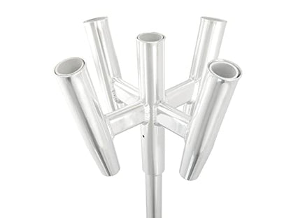 Tigress 88157-1 Five Banger Rod Holder for Fishing Rod, Bent Butt for Big Game Fishing Such as Shark, Wahoo, Mahi Mahi, Tuna or Sailfish