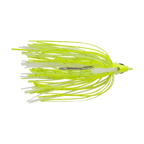 Berkley Swim Fishing Jigs - color: Crystal Chartreuse, size: 1/4 oz - 4/0 Hook Size